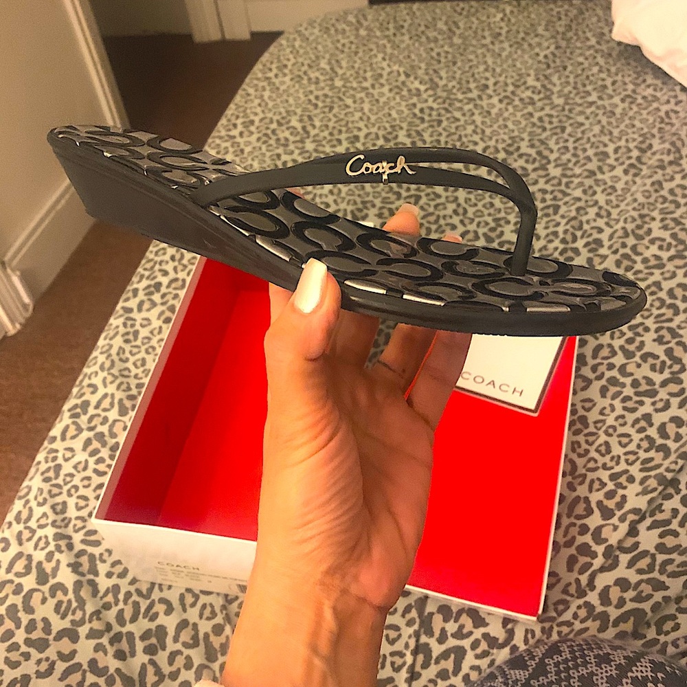 Coach sandals